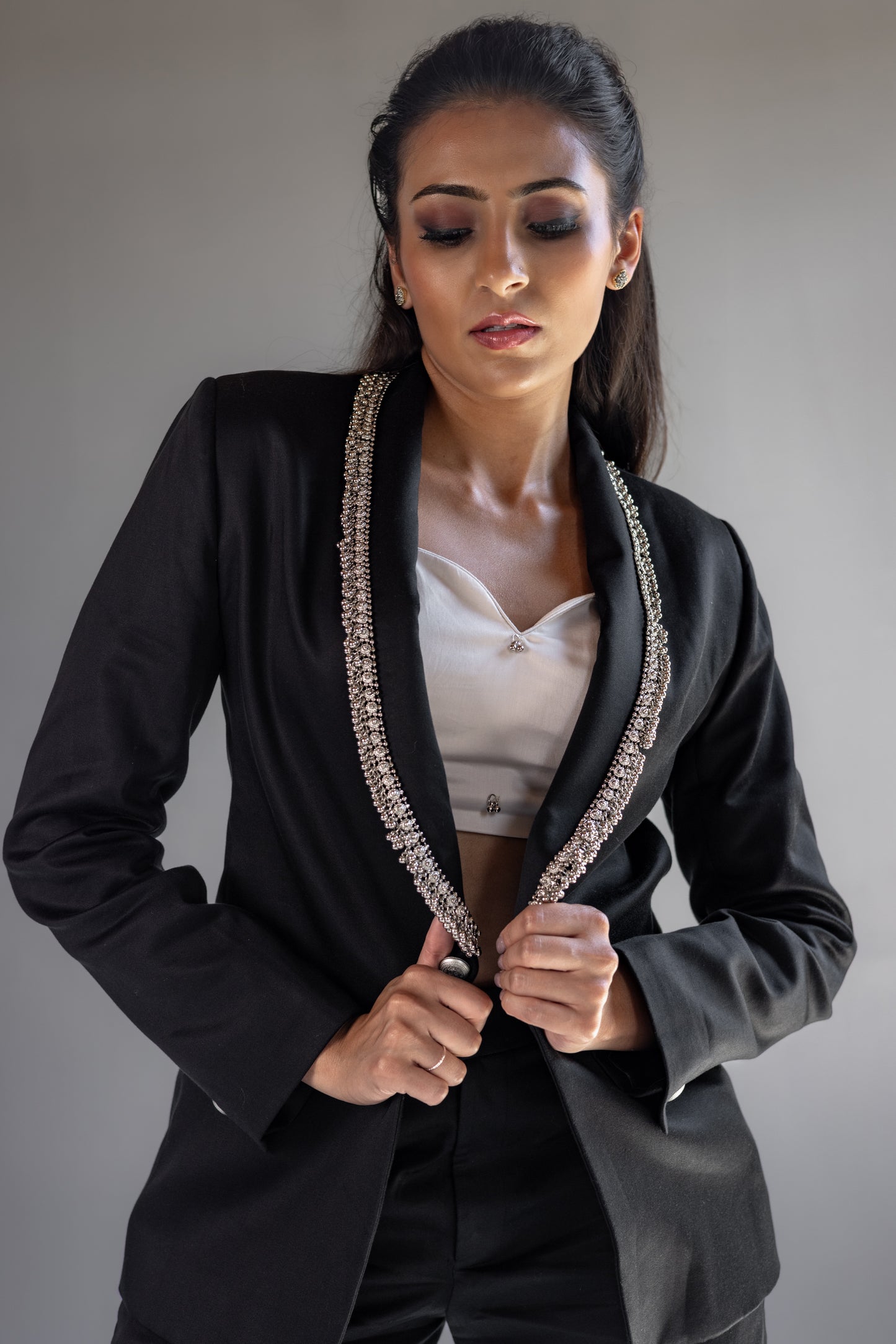 Payal Blazer Black