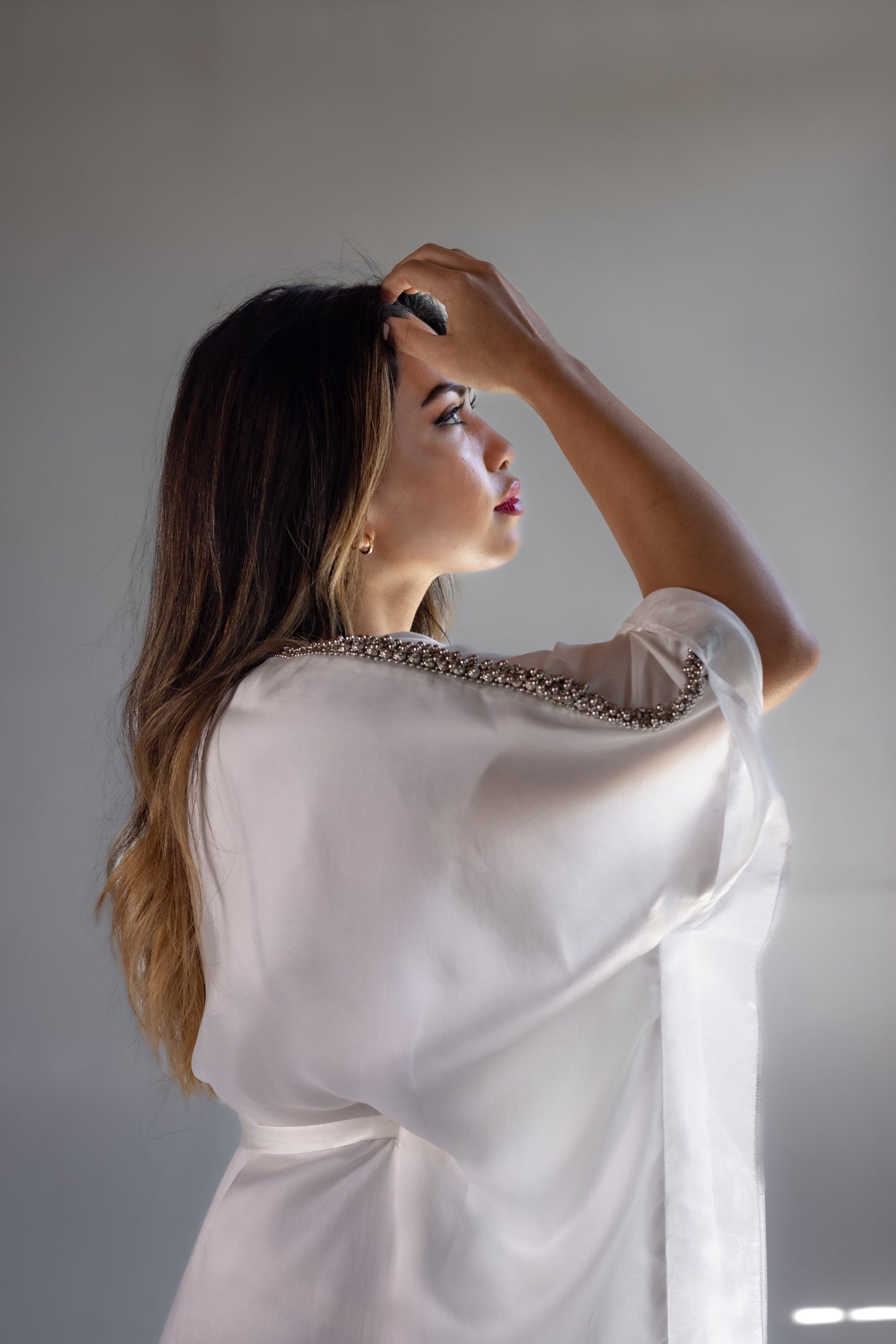 Tula Kaftan White