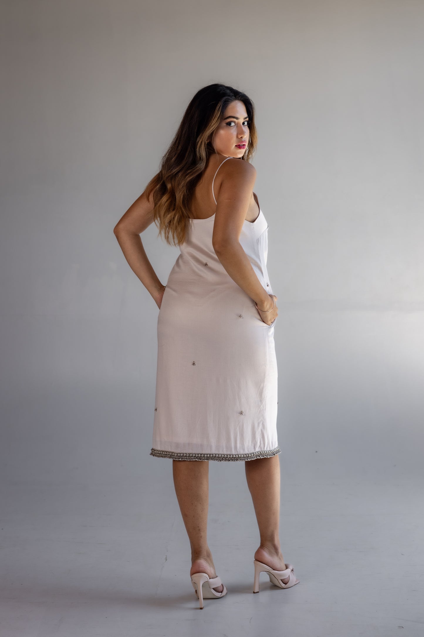 Asha Dress Pearl